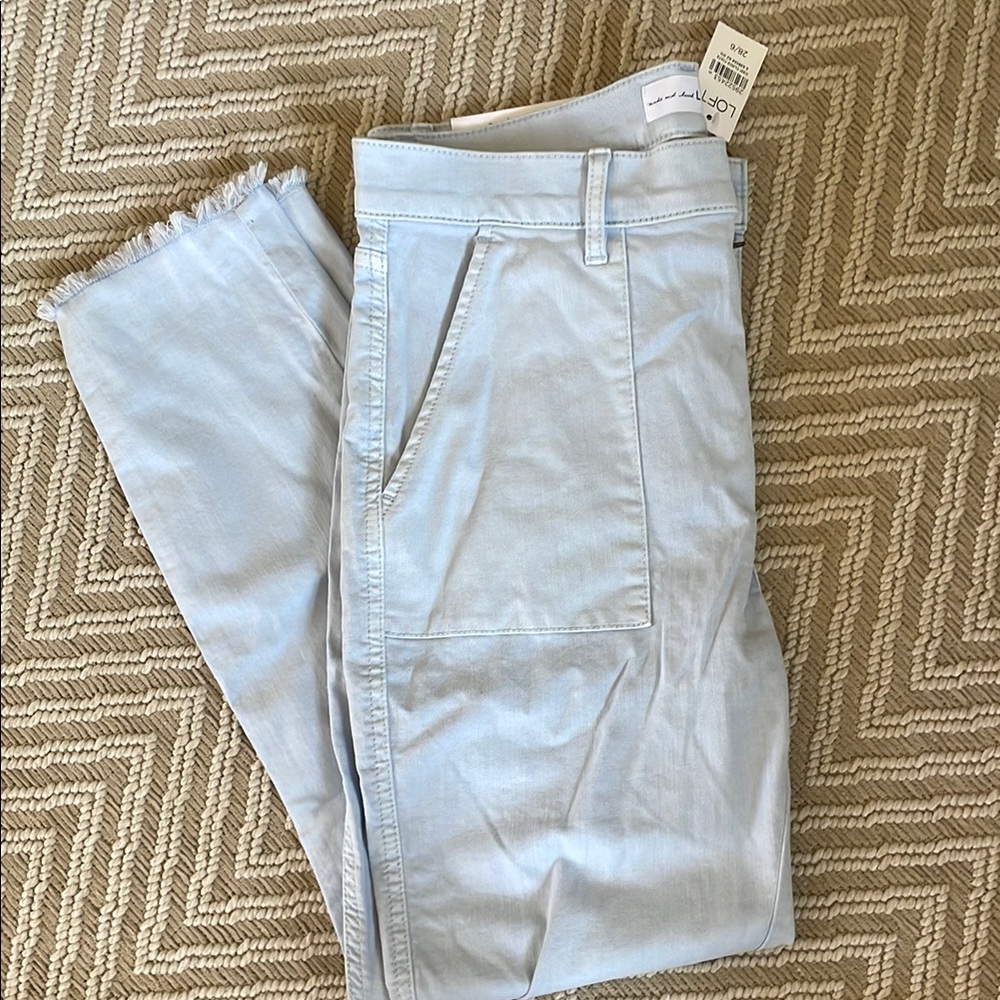LOFT Sky Blue Denim Jeans